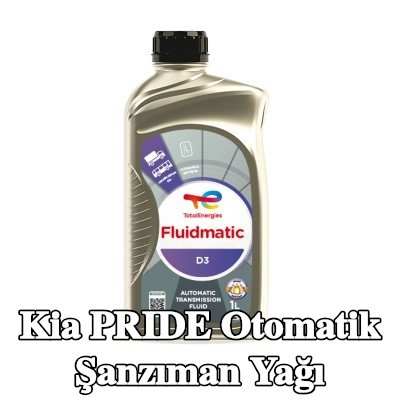 TotalEnergies Otomatik şanzıman yağı Fluidmatic, D3 — 1990 Kia Pride