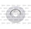 VALEO Ön aks fren diski, Outer Diameter: 296mm, Havalandırmalı, Kaplamalı, ABS sensör halkası olmadan, entegre tekerlek yatağı olmadan — Nissan Rogue (5)