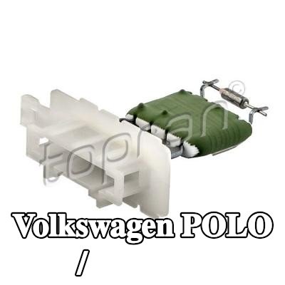 TOPRAN مفتاح المروحة, التدفئة / التهوية بدون كابل — Volkswagen Polo