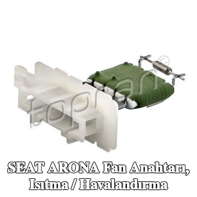 TOPRAN FAN anahtarı, kablolu ısıtma / havalandırma — SEAT Arona