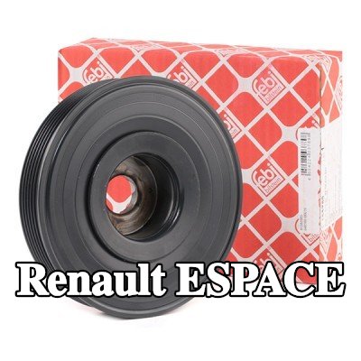 FEBI BILSTEIN بكرة العمود المرفقي للعمود المرفقي — 2012 Renault Espace