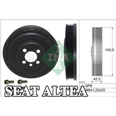 INA مجموعة بكرات الحزام، العمود المرفقي — SEAT Altea