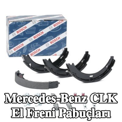 BOSCH Aksesuarlı el freni balataları — Mercedes-Benz Clk