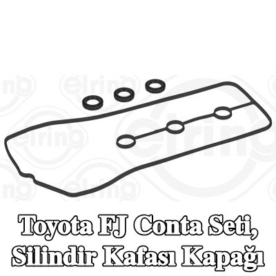 ELRING Conta seti, silindir kafası kapağı — 2012 Toyota Fj