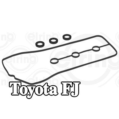 ELRING مجموعة حشيات، غطاء رأس الأسطوانة — 2012 Toyota Fj