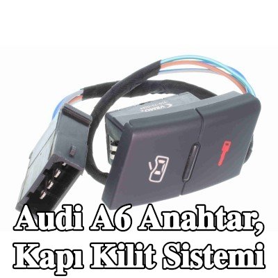 VEMO Anahtar, kapı kilit sistemi Orijinal VEMO Kalitesi — 2002 Audi A6