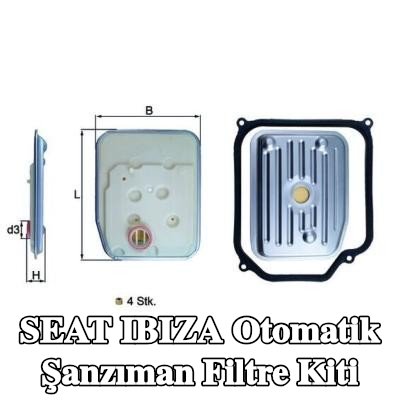 MAHLE Conta/sızdırmazlık elemanı içeren otomatik şanzıman filtre kiti — 2002 SEAT Ibiza