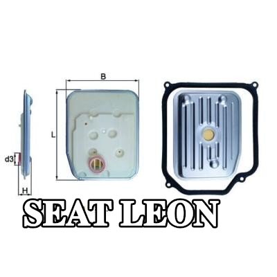 MAHLE مجموعة مرشح ناقل الحركة الأوتوماتيكي مع حشية/سداد — 2002 SEAT Leon