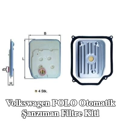 MAHLE Conta/sızdırmazlık elemanı içeren otomatik şanzıman filtre kiti — 2002 Volkswagen Polo
