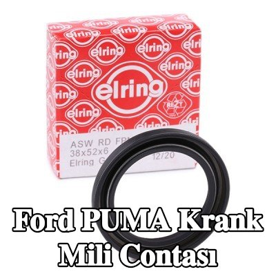 ELRING FPM (florlu kauçuk) krank mili contası — Ford Puma