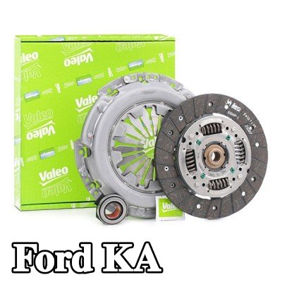 VALEO طقم القابض KIT3P, لا حاجة لأدوات خاصة للتركيب, مع محمل تحرير القابض — 2012 Ford Ka