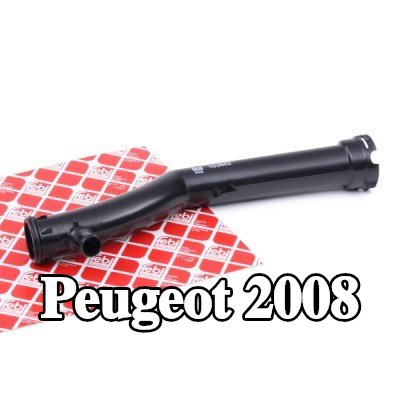 FEBI BILSTEIN أنبوب سائل التبريد المزود بمشبك, مع حلقة مانعة للتسرب — Peugeot 2008