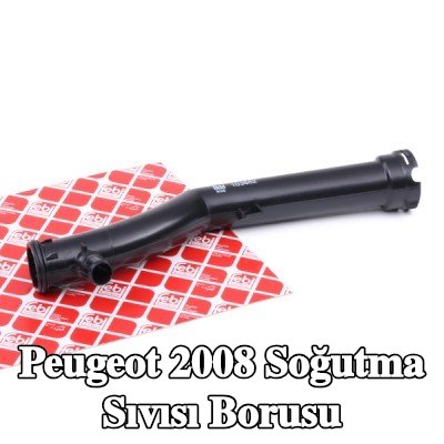 FEBI BILSTEIN Kelepçeli soğutma suyu borusu, conta halkası ile — Peugeot 2008