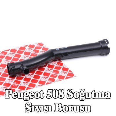 FEBI BILSTEIN Kelepçeli soğutma suyu borusu, conta halkası ile — Peugeot 508