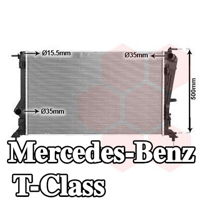 VAN WEZEL مبرد المحرك — Mercedes-Benz T-Class