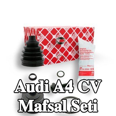 FEBI BILSTEIN CV mafsalı kiti Ön Aks, kelepçeli, vida ile — 1997 Audi A4