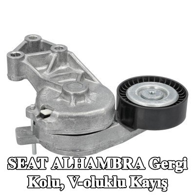 MEYLE Gergi Kolu, V-oluklu kayış — 2000 SEAT Alhambra