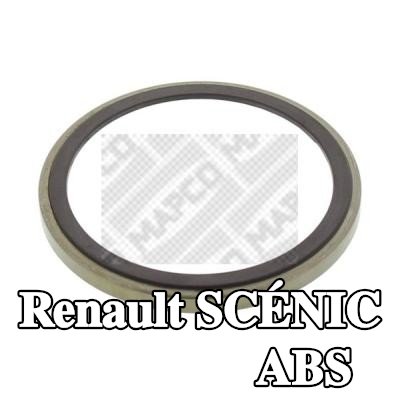 MAPCO حلقة مستشعر ABS المحور الخلفي كلا الجانبين — Renault Scénic