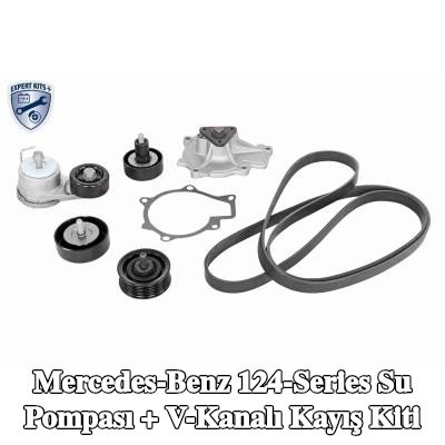 ACKOJA Su Pompası + V-Kanalı Kayış Kiti — Mercedes-Benz 124-Series