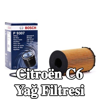 BOSCH Conta/sızdırmazlık elemanlı yağ filtresi — 2005 Citroën C6