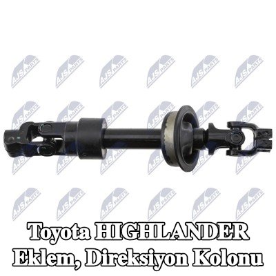 NTY Eklem, direksiyon kolonu — 2000 Toyota Highlander