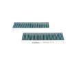 BOSCH Polen filtresi FILTER+, Aktif Karbon Filtresi — DS Ds4 (8)