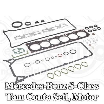 ELRING Tam Conta Seti, krank mili contalı motor, valf kapağı contası ile, valf gövdesi contaları olmadan — 1992 Mercedes-Benz S-Class