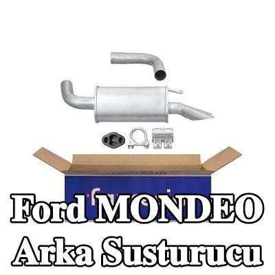 HELLA Arka susturucu Arka, montaj parçaları ile — 2002 Ford Mondeo