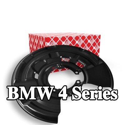 FEBI BILSTEIN لوحة دعم قرص الفرامل للمحور الخلفي الأيمن — 2016 BMW 4 Series