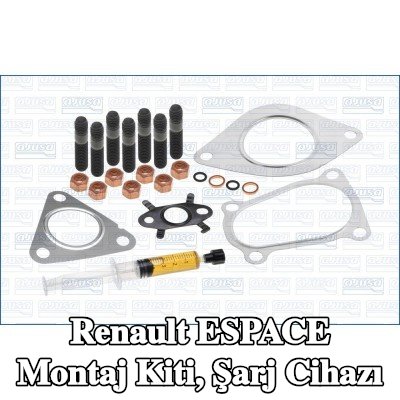 AJUSA Montaj Kiti, conta/sızdırmazlık elemanları ile şarj cihazı — 1999 Renault Espace
