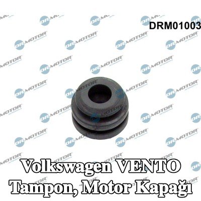 DR.MOTOR AUTOMOTIVE Tampon, motor kapağı — Volkswagen Vento