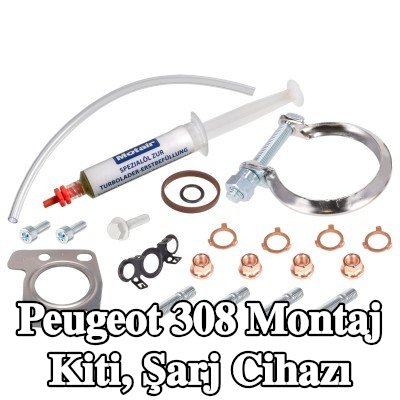 FEBI BILSTEIN Montaj Kiti, şarj cihazı — Peugeot 308