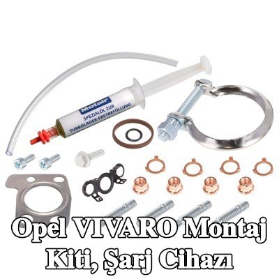FEBI BILSTEIN Montaj Kiti, şarj cihazı — Opel Vivaro