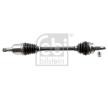 FEBI BILSTEIN Tahrik mili Ön Aks Sol, somunlu — Opel Corsa (4)