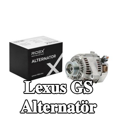 RIDEX Alternatör 80A — 1995 Lexus Gs