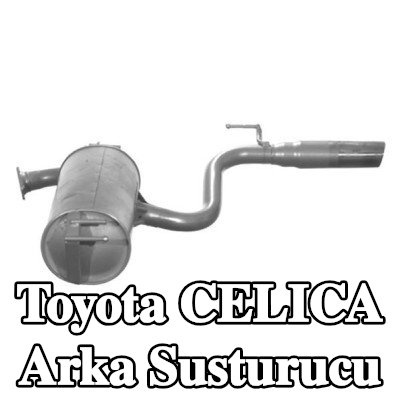 VEGAZ Arka susturucu Arka — Toyota Celica