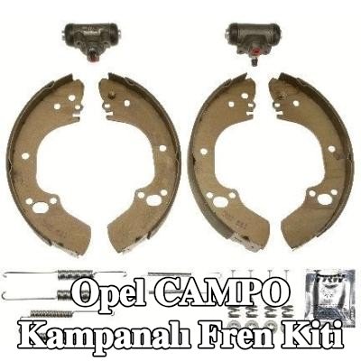 TRW Tekerlek fren silindirli kampanalı fren kiti, Fren Kiti — Opel Campo
