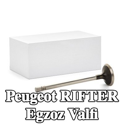 RIDEX Egzoz valfi Krom kaplı valf gövdesi, Stellite kaplı valf yuvası, Sertleştirilmiş valf sapı ucu — Peugeot Rifter