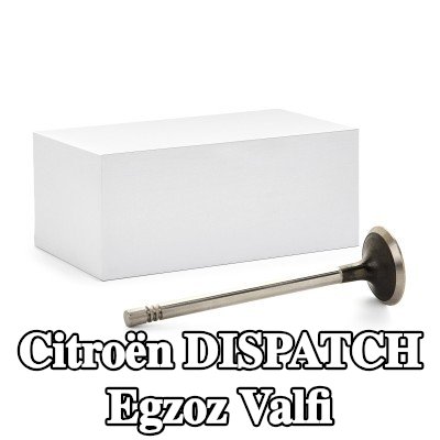 RIDEX Egzoz valfi Krom kaplı valf gövdesi, Stellite kaplı valf yuvası, Sertleştirilmiş valf sapı ucu — 2012 Citroën Dispatch