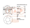 IAP QUALITY PARTS Piston segmanlı piston — 2002 Nissan Cabstar E (3)