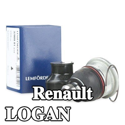 LEMFÖRDER مفصل كروي للمحور الأمامي الأيسر, المحور الأمامي الأيمن, السفلي, 18mm — Renault Logan