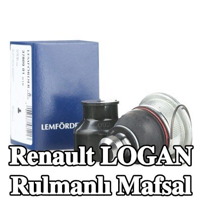 LEMFÖRDER Ön Sol Aks Bilyeli Mafsal, Ön Aks Sağ, Alt, 18mm — Renault Logan