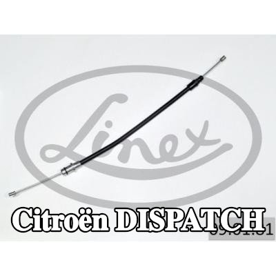 LINEX كابل، فرامل الخدمة — 2000 Citroën Dispatch