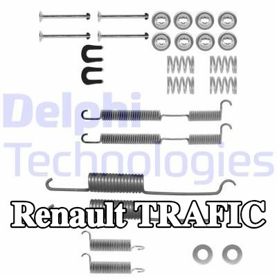 DELPHI طقم تركيب أحذية الفرامل — 1997 Renault Trafic