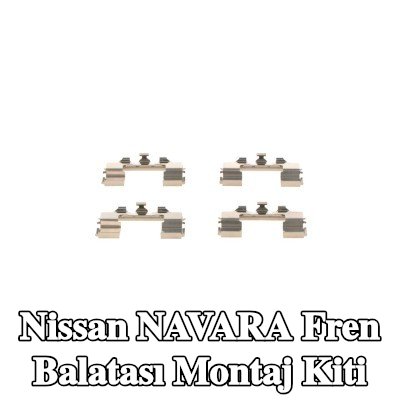 BOSCH Fren balatası montaj kiti — Nissan Navara