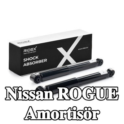 RIDEX Amortisör Arka Aks, Gaz Basıncı, Teleskopik Amortisör — Nissan Rogue