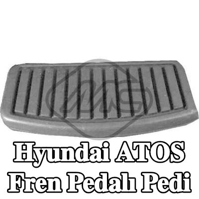 Metalcaucho Fren pedalı pedi — Hyundai Atos