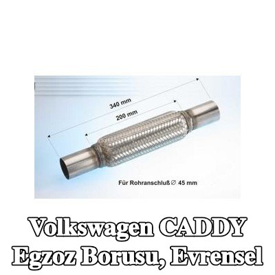 VEGAZ Egzoz Borusu, evrensel — Volkswagen Caddy