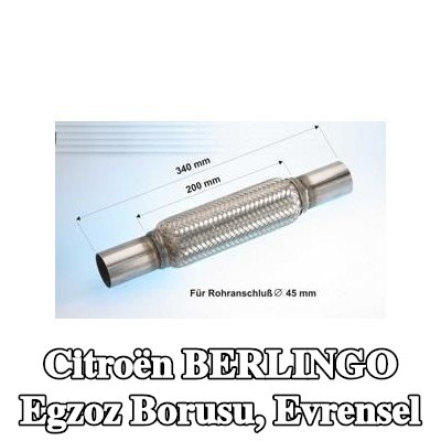 VEGAZ Egzoz Borusu, evrensel — Citroën Berlingo