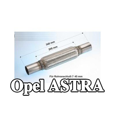 VEGAZ أنبوب العادم، عام — Opel Astra